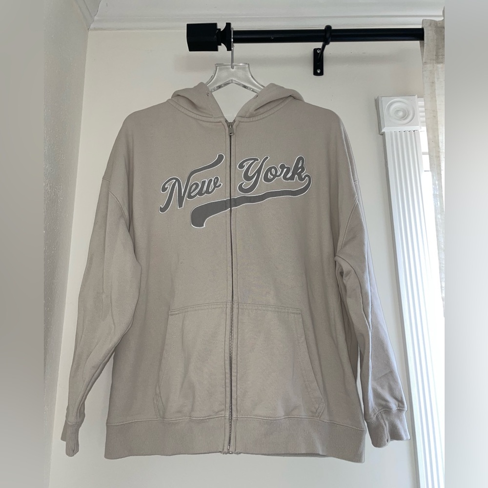 Garage New York zip up hoodie